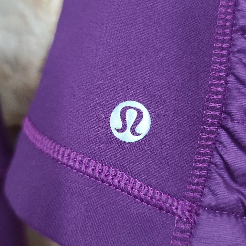 Lululemon 4 First Mile Quilted Puffer Jacket Coat Gem